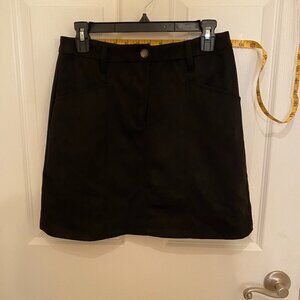 Black Philosophy mini skirt, size 8
